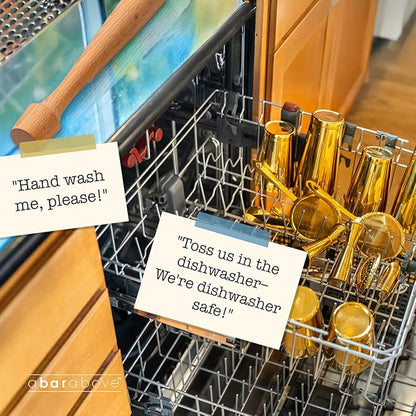 A Bar Above 14-Piece Stainless Steel Bartender Kit, Premium Professional Barware Set for Home Bars and Mixologists, Includes Cocktail Shaker, Jigger, Spoon, Strainers, Muddler, Picks, and More