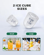 Load image into Gallery viewer, Silonn Ice Maker Countertop, Portable Ice Machine with Carry Handle, Self Cleaning Ice Makers with 1.8 L Water Tank and Big Ice Basket, 9 Cubes in 6 Mins, Ideal for Home Kitchen RV