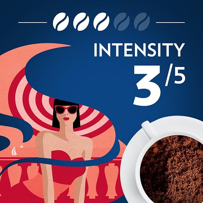 Lavazza Dolcevita Classico Ground Coffee 12oz Bag, Medium Roast, Rich and Full-bodied, Intensity 3/5, Arabica and Robusta, Ideal for Drip Brewers (Pack of 1) - Package May Vary