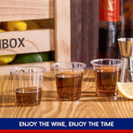 Load image into Gallery viewer, JOLLY CHEF 900 Pack 2 oz Plastic Shot Glasses, Clear Disposable Cups, Plastic Shot Cups Disposable for Jelly Shots, Wine Tasting, Food Samples,Thanksgiving Party, Wedding, Christmas