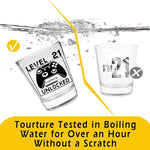 Load image into Gallery viewer, 21st Birthday Gifts for Him or Her – Level 21 Unlocked Shot Glass with Black Gift Box, Funny 21st Birthday Present for Men Women Friends, Turning 21 Celebration Gift for Gamer-Themed Parties