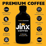 Load image into Gallery viewer, Jinx Coffee Concentrate – 50x Stronger Cold Brew Coffee | Strong Caffeine Concentrated Liquid, Perfect for Instant Hot or Iced Coffees, Cold Brew Concentrate, Hot Drinks, and Instant Espresso | 48 Servings of Premium Concentrated Coffee