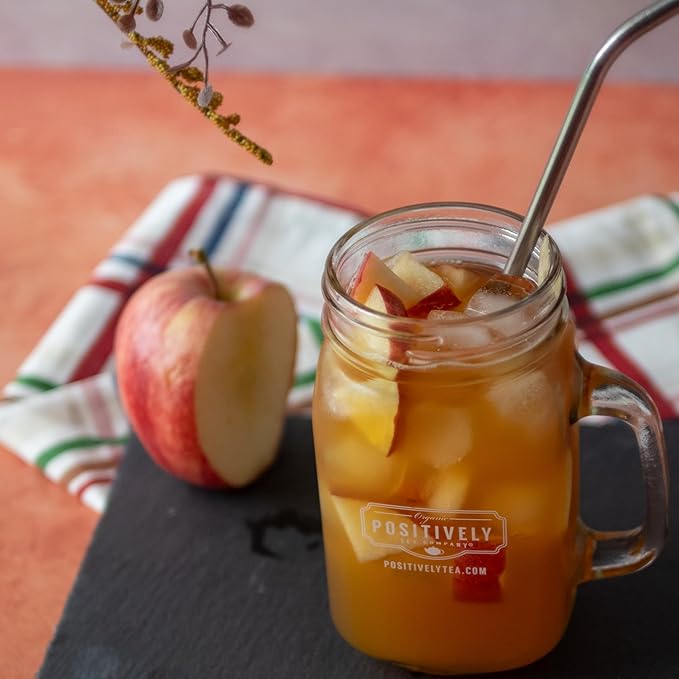 Organic Positively Tea Company, Winter Apple Cider Rooibos Tea Bags, 20 Count