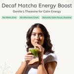 Load image into Gallery viewer, Yu Tea Organic Decaf Matcha Powder Ceremonial Grade, Instant Packets | Rich in Antioxidants &amp; L-Theanine, Low Caffeine | Unsweetened Grade A Japanese Green Tea Powder | Single Serve Sticks, 30 Ct