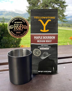 Load image into Gallery viewer, Yellowstone Maple Bourbon Medium Roast Coffee,100% Arabica Ground Coffee, 12 oz.