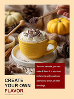 Load image into Gallery viewer, TeeLux Pumpkin Spice Black Tea Bags, Mellow Black Tea with Cinnamon, Cloves, Ginger &amp; Creamy Pumpkin Flavor, Warm &amp; Aromatic, 100 Count