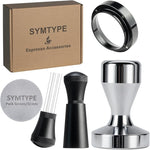 Load image into Gallery viewer, 51mm Tamper Espresso Accessories Kit: Espresso Tamper Set, Tamper for Espresso Machine Coffee Tamper Espresso Tools Barista Tools | Espresso Kit Espresso Machine Accessories Fit 51mm Portafilters