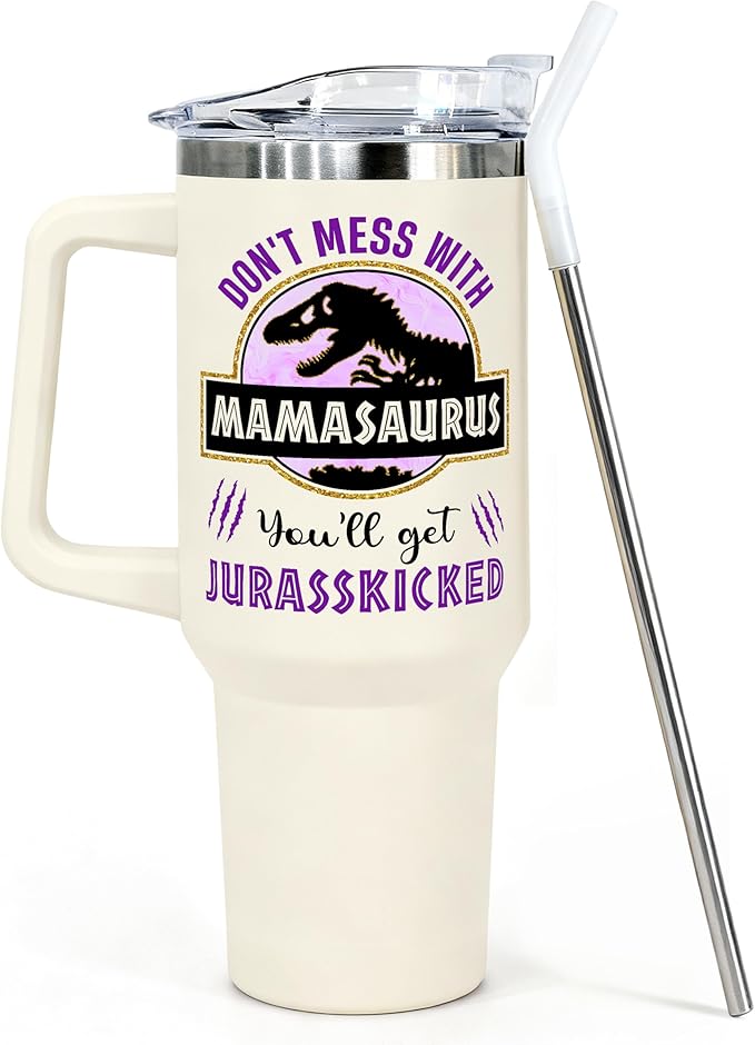 Christmas Gifts for Mom, Women - Gifts for Mom from Daughter, Son - Cool Birthday gifts for Moms, Women, Mothers - Moms Birthday Gift Ideas - Best mom Tumbler 40 Oz Stainless Steel moms Coffee Cup