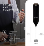 Load image into Gallery viewer, Rechargeable Milk Frother Handheld, Coffee Frother Handheld with USB-C Charging Stand, Electric Drink Mixer Handheld, Mini Electric Whisk Frother for Coffee, Matcha, etc