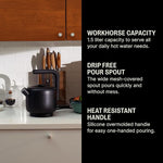 Load image into Gallery viewer, Fellow Electric Clyde Kettle - 1.5 Liter Capacity - Modern Twist On Stovetop Design, All-Purpose, Stainless Steel - Warm Water for Ramen, Oatmeal, Tea, Coffee &amp; more - Large Capacity