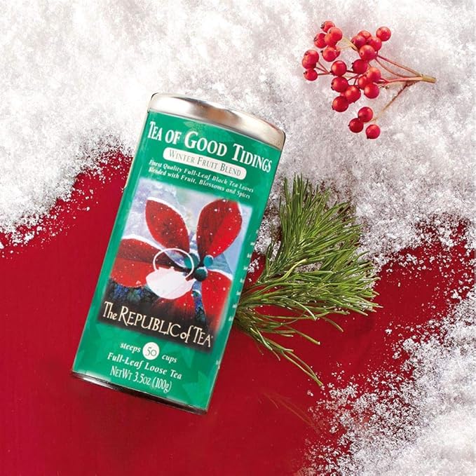 The Republic of Tea - Tea of Good Tidings, Full Leaf 16 oz