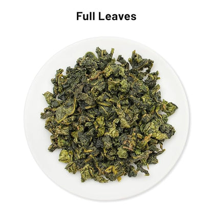 iTeaworld Tieguanyin-Green Oolong tea loose leaf - Natural Orchid Fragrance Authentic Fujian Anxi Tieguanyin 100g - Whole Tea leaves Oolong Tea for Health with 20 Empty Tea Bags, 3.5oz