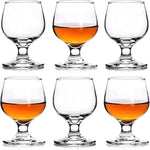 Load image into Gallery viewer, Shot Glasses - 6pc Set, 8.8oz Clear Cute Glass Snifters Perfect for Tasting Brandy