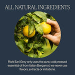 Load image into Gallery viewer, Rishi Tea Earl Grey Tea - Organic Loose Leaf Pure Black Tea with Bergamot Oil, Energizing &amp; Caffeinated - 16 Ounces, 50+ Servings