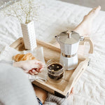 Load image into Gallery viewer, GROSCHE Milano Moka Stovetop Espresso Coffee Maker (3 Cup / 150 ml, White)