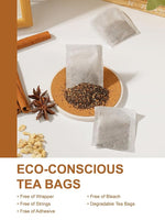 Load image into Gallery viewer, TeeLux Decaf Chai Black Tea, Decaffeinated Black Tea with Cinnamon, Ginger, Cardamom, Star Anise, Robust &amp; Spicy Flavor, 100 Count