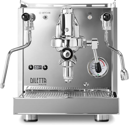 Diletta Alto Espresso Machine | Dual Boiler | PID | Shot Timer | Adjustable OPV | (Stainless Steel)