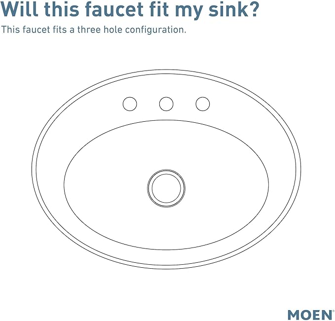 Moen Brushed Gold Weymouth Two-Handle Lever Handle Bathroom Faucet Trim Kit, Valve Required, TS42108BG