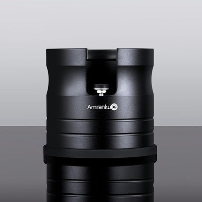 Coffee Portafilter Holder| Espresso Tamper Stand| Aluminum Alloy Espresso Holder| With Non-slip Base| Suitable For Most 58mm Coffee Machin Portafilter| (58mm, Black)