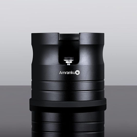 Coffee Portafilter Holder| Espresso Tamper Stand| Aluminum Alloy Espresso Holder| With Non-slip Base| Suitable For Most 58mm Coffee Machin Portafilter| (58mm, Black)