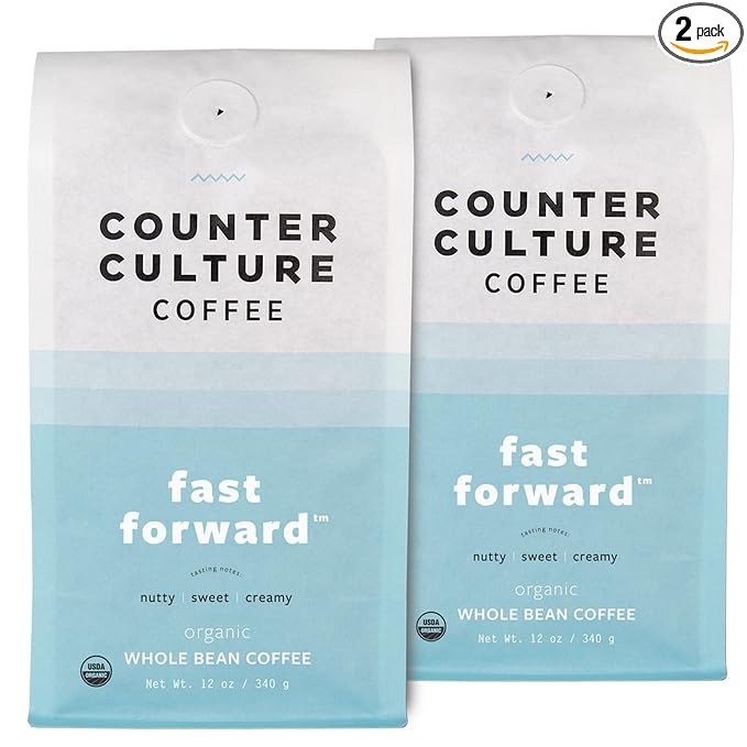 Counter Culture Coffee - Whole Bean Coffee - Freshly Roasted Coffee Beans - Premium Coffee - Multiple Flavors - One 12 Ounce Bag of Each (Fast Forward)