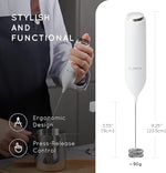 Load image into Gallery viewer, Rechargeable Milk Frother Handheld, Coffee Frother Handheld with USB-C Charging Stand, Electric Drink Mixer Handheld, Mini Electric Whisk Frother for Coffee, Matcha, etc