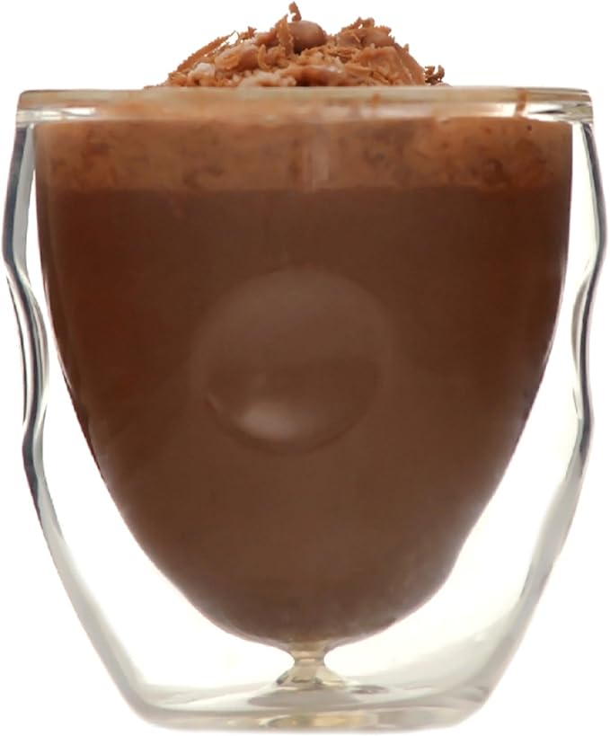 Ozeri Moderna Artisan Series Double Wall Beverage and Espresso Shot Glasses, 2-Ounce, Set of 4