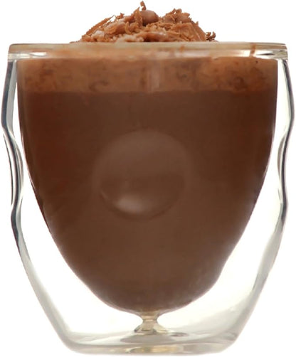 Ozeri Moderna Artisan Series Double Wall Beverage and Espresso Shot Glasses, 2-Ounce, Set of 4