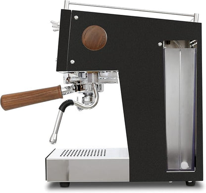 Ascaso Steel PID Programmable Espresso Machine w/Volumetric Controls, Single Thermoblock, 120V (SINGLE, BLACK)