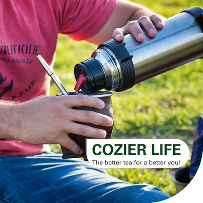 WT WEETEE Yerba Mate Tea Bag, Unsmoked Yerba Mate 50 Teabags From Argentina, Rich In Antioxidants, Plant Nutrients, Perfect Coffee Replacement