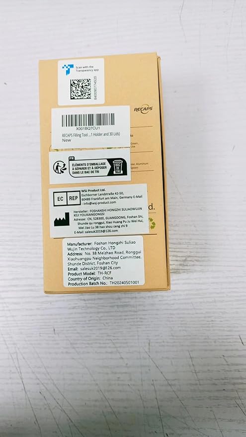 RECAPS Filling Tool Holder Tamper Kit Compatible with Vertuoline Coffee Pods Refill Vertuo Pods Reusable Refillable Coffee Filter(1 Tamper and 1 Holder and 30 Aluminum Foil Lids)