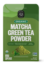 Load image into Gallery viewer, FGO Organic Matcha Green Tea Powder, Japanese Culinary Grade for Cooking, Baking, or Smoothies, 16oz Bulk Resealable Bag, Packaging May Vary (Pack of 1)