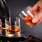 Load image into Gallery viewer, KAMMAK Shot Glasses Set of 2, 100ml/3.3oz Clear Espresso Shot Glass with Heavy Base for Bar Restaurants Home, Small Whiskey Shot Glass for Vodka, Whiskey, Tequila, Spirits &amp; Liquors