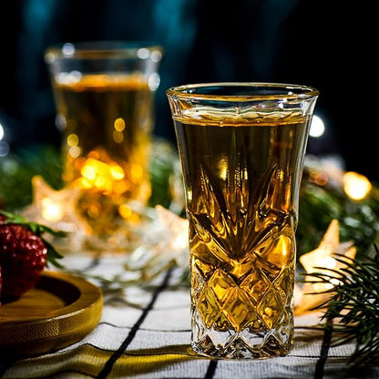 Tequila Glasses Heavy Base Shot Glass Cordial Glasses 2 OZ (3)