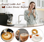 Load image into Gallery viewer, Y-Step 25 PCS Espresso Accessories Kit, Espresso Tamper Kit Coffee Tamper Set, 51mm Espresso Tamper with Spring Loaded Calibrated, 51mm Espresso Puck Screen and Dosing Funnel, WDT Tool, Latte Art Kit