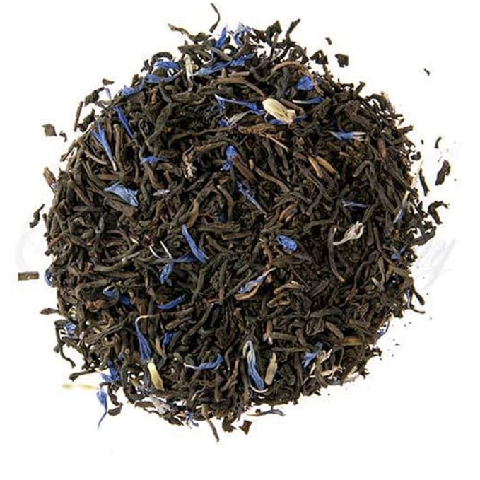 Denise's Fine Tea, USDA Organic, Decaf Earl Grey Black Tea, Decaf Black Tea, Loose Leaf (100g) - Caffeine removed naturally using CO2