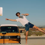 Load image into Gallery viewer, 30 oz Tumbler with Handle and 2 Straws,2 in 1 Lid Insulated Water Bottle Stainless Steel Travel Coffee Mug,Blue Haze