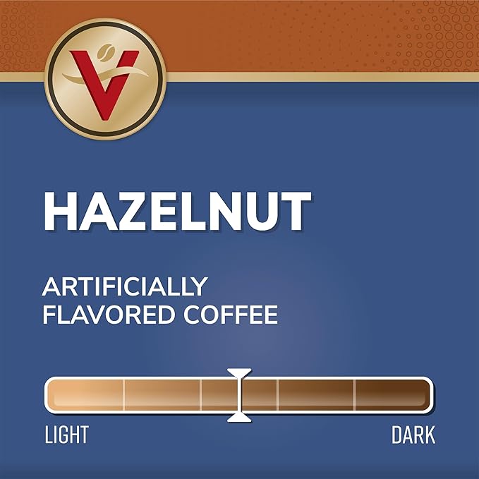 Victor Allen's Coffee Hazelnut Flavored, Medium Roast, 2 Pack - 12 Count, Single Serve Coffee Pods for Keurig K-Cup Brewers