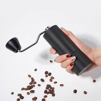 TIMEMORE Chestnut C3 Manual Coffee Grinder Capacity 25g with CNC Stainless Steel Conical Burr, Internal Adjustable Setting, Double Bearing Positioning, French Press Coffee for Hand Grinder