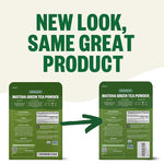 Load image into Gallery viewer, FGO Organic Matcha Green Tea Powder, Japanese Culinary Grade for Cooking, Baking, or Smoothies, 16oz Bulk Resealable Bag, Packaging May Vary (Pack of 1)