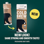 Load image into Gallery viewer, Wandering Bear Extra Strong Organic Cold Brew Coffee, Straight Black, 32 fl oz, 1 pack - Smooth, Organic, Unsweetened, Shelf-Stable, and Ready to Drink Cold Brew