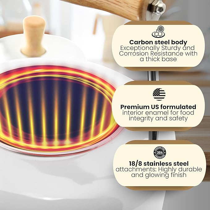 Chantal SVEN Enamel on Steel Whistling Teakettle with Natural Wood handle, 1.4 quarts (Forest Green)