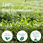 Load image into Gallery viewer, WT WEETEE Decaf Green Tea Bags, 100 Count CO2-Decaffeinated Green Tea, Drink All Day | Super Antioxidant | Resealable Kraft Bag
