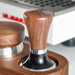 Load image into Gallery viewer, MOJAE 51mm Espresso Tamper with 304 Stainless Steel Flat, Coffee Tamper for 51mm Portafilters (Walnut)
