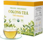Load image into Gallery viewer, Soeos Organic Oolong Tea, 100 Tea Bags, Low Caffeine, Hot and Cold Brew, Fresh and Healthy Oolong Tea, 6.3 Ounce