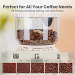 Load image into Gallery viewer, Gevi Coffee Grinder Electric,Coffee Bean Grinder with 35 Grind Settings for Espresso,Drip,French Press,Burr Coffee Grinder for Home Use,Anti-static Design,Beige