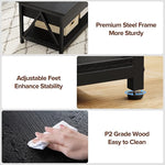 Load image into Gallery viewer, Lift Top Coffee Table,Lift Coffee Tables with Storage Shelf and Large Hidden Compartment for Living Room,Lifting top Coffee Table for Small Space,Black