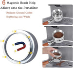 Load image into Gallery viewer, 51mm Espresso Tamper Set - Dual-Spring Calibrated Coffee Tamper, 8-Needle WDT Tool Espresso Distribution Tool, Magnetic Aluminum Dosing Funnel, Reusable Puck Screen, Fit for 51mm Portafilters