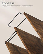 Load image into Gallery viewer, Coffee Table, 40" Center Table with Storage Shelf, Rectangle Coffee Table, for Living Room, Toolless, Easy Assembly, Simple Style, Rustic Brown (Classic)