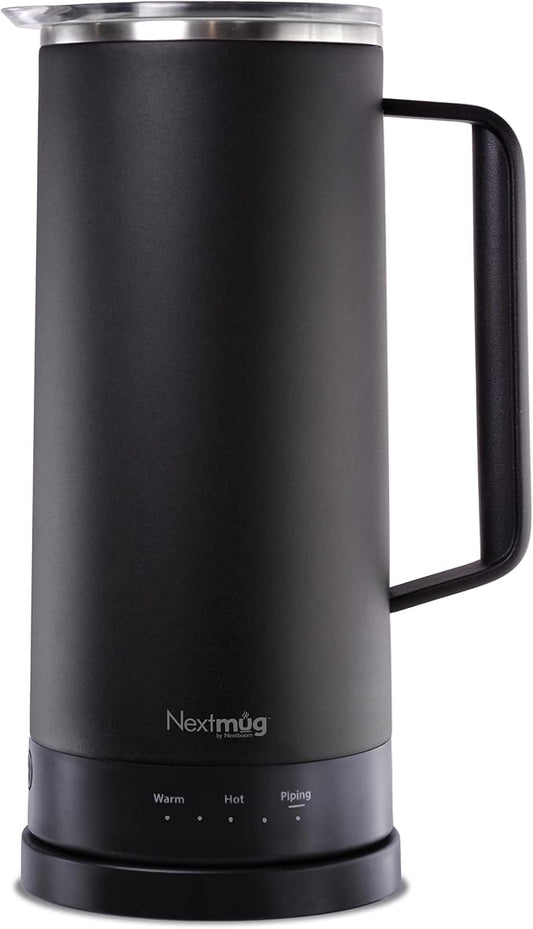 Nextmug Carafe - Self-Heating, Temperature Controlled Coffee & Tea Carafe (Black - 40 oz.)